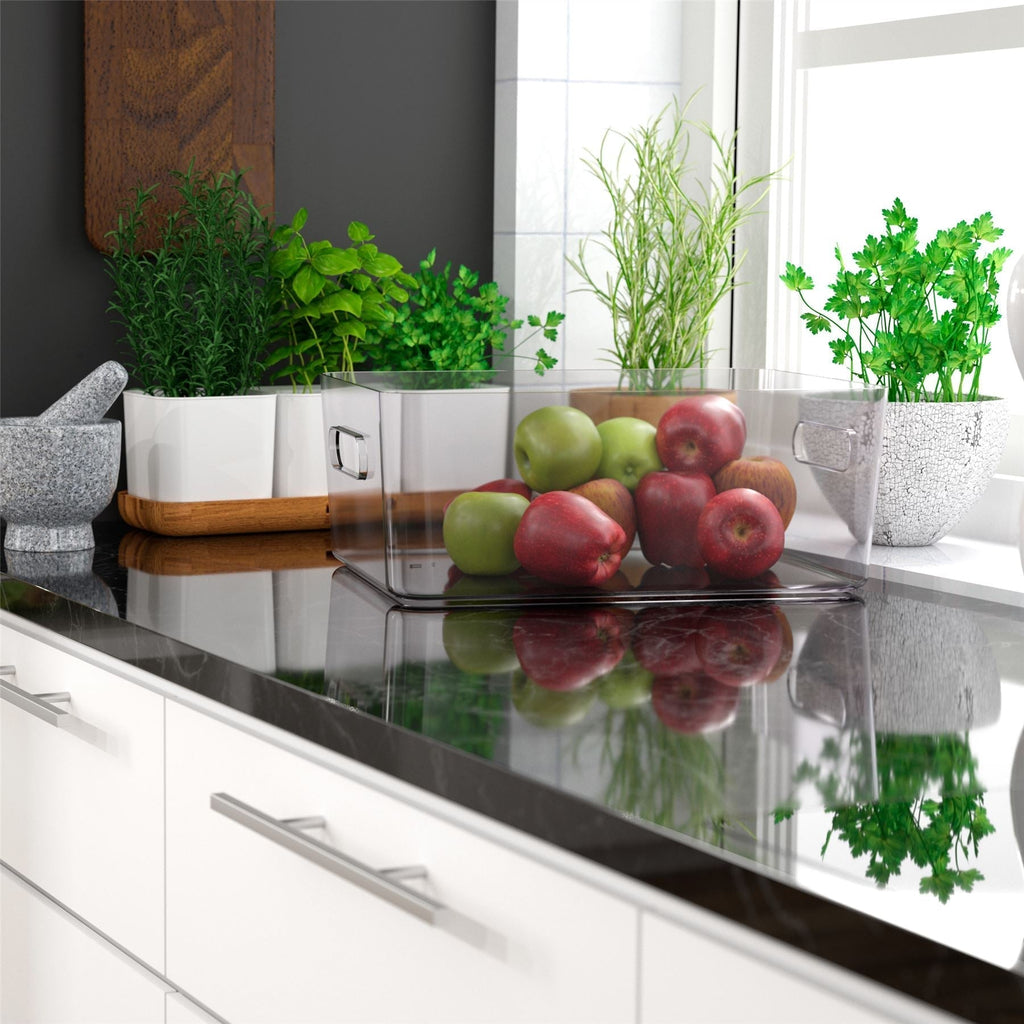 Compact Clear Kitchen Storage Containers