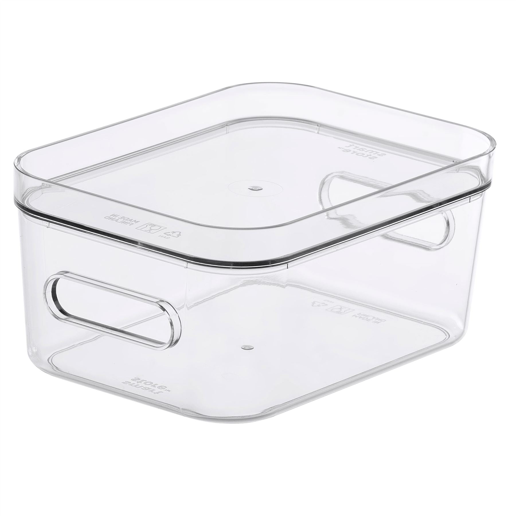 Small Stacking Lidded Fridge Storage Box