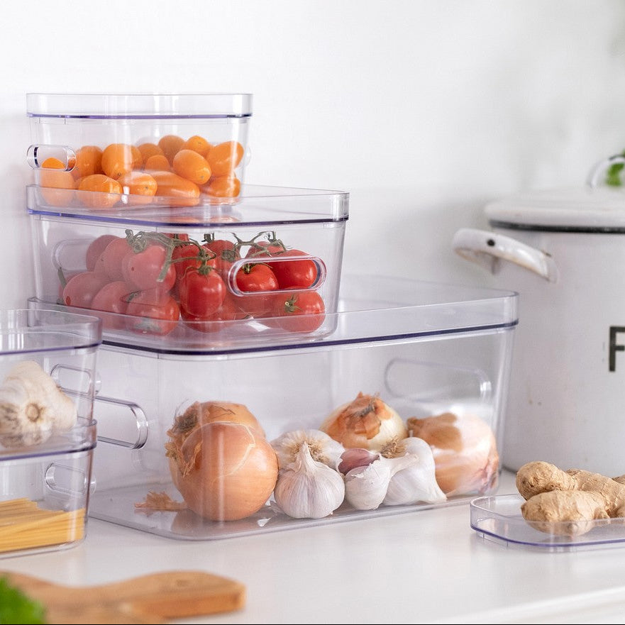 Compact Clear Kitchen Storage Containers