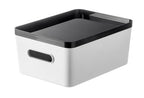 Large Stacking Lidded Storage Boxes