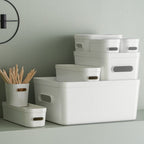 Large Stacking Lidded Storage Boxes