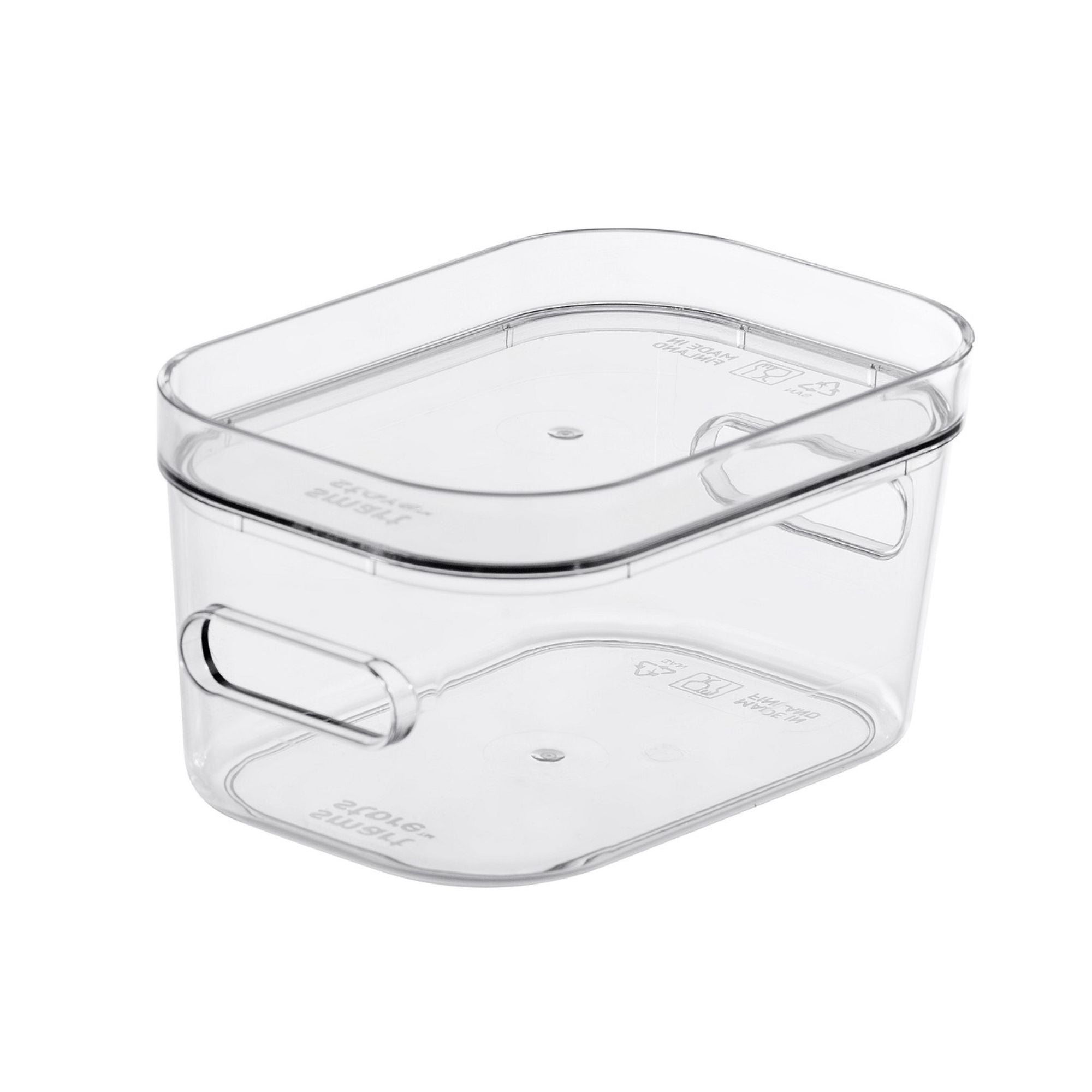 Extra Small Stacking Lidded Fridge Storage Box