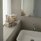 Stacking Lidded Bathroom Storage Box Bundle