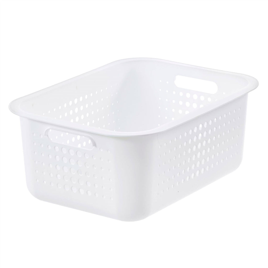 White Basket - Medium