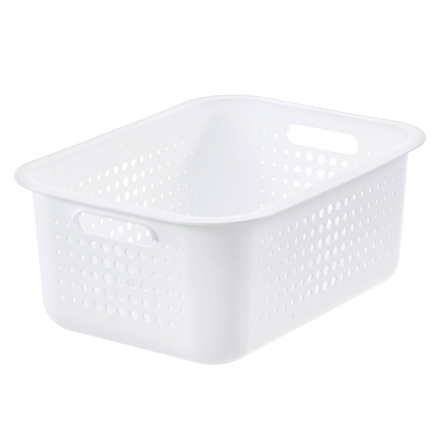 White Basket - Medium