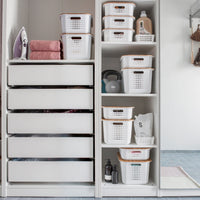 White Baskets