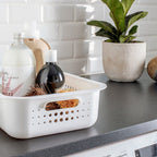 White Baskets