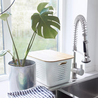 Basket Bamboo Lid