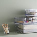 Compact Clear Mini Storage Pot