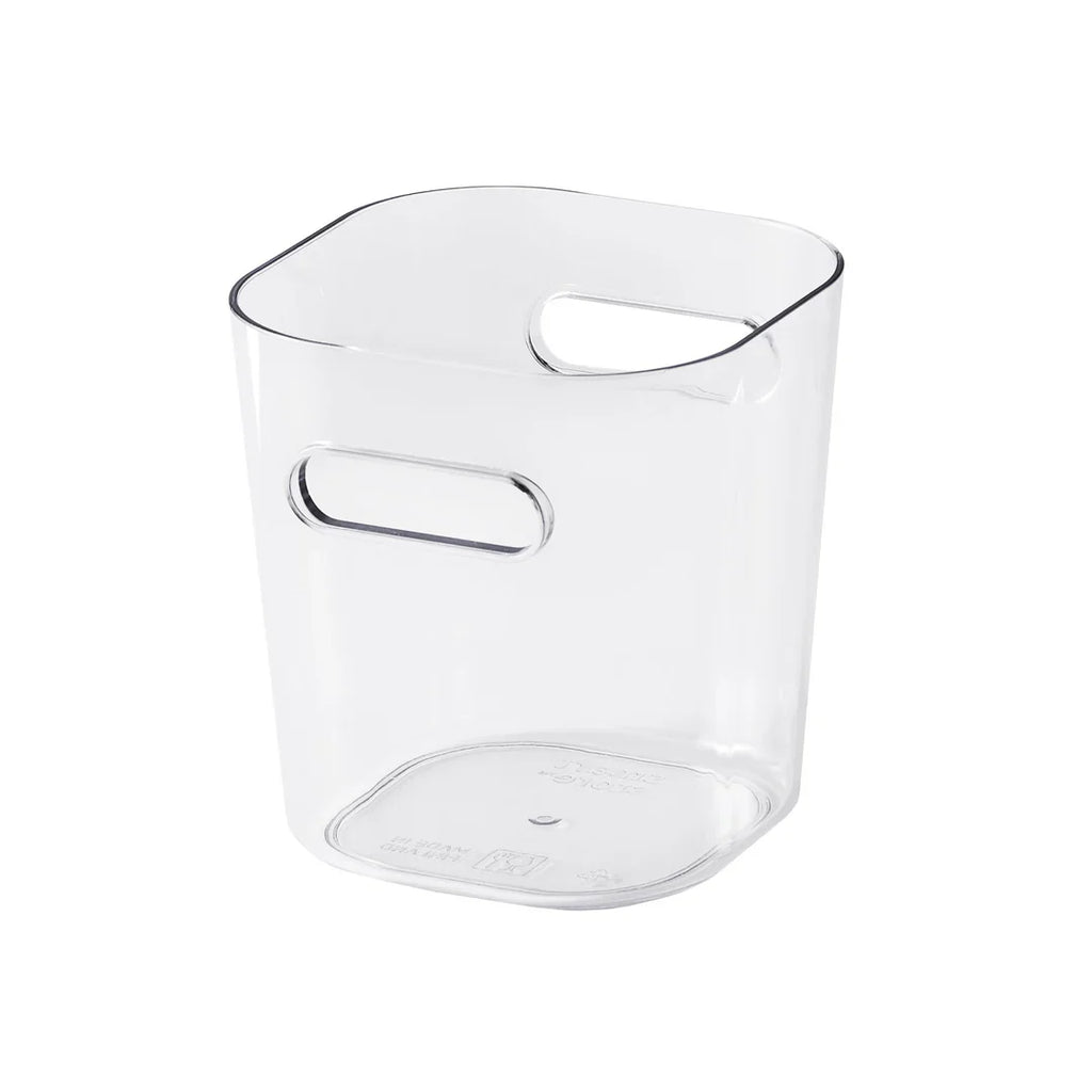 Compact Clear Mini Storage Pot