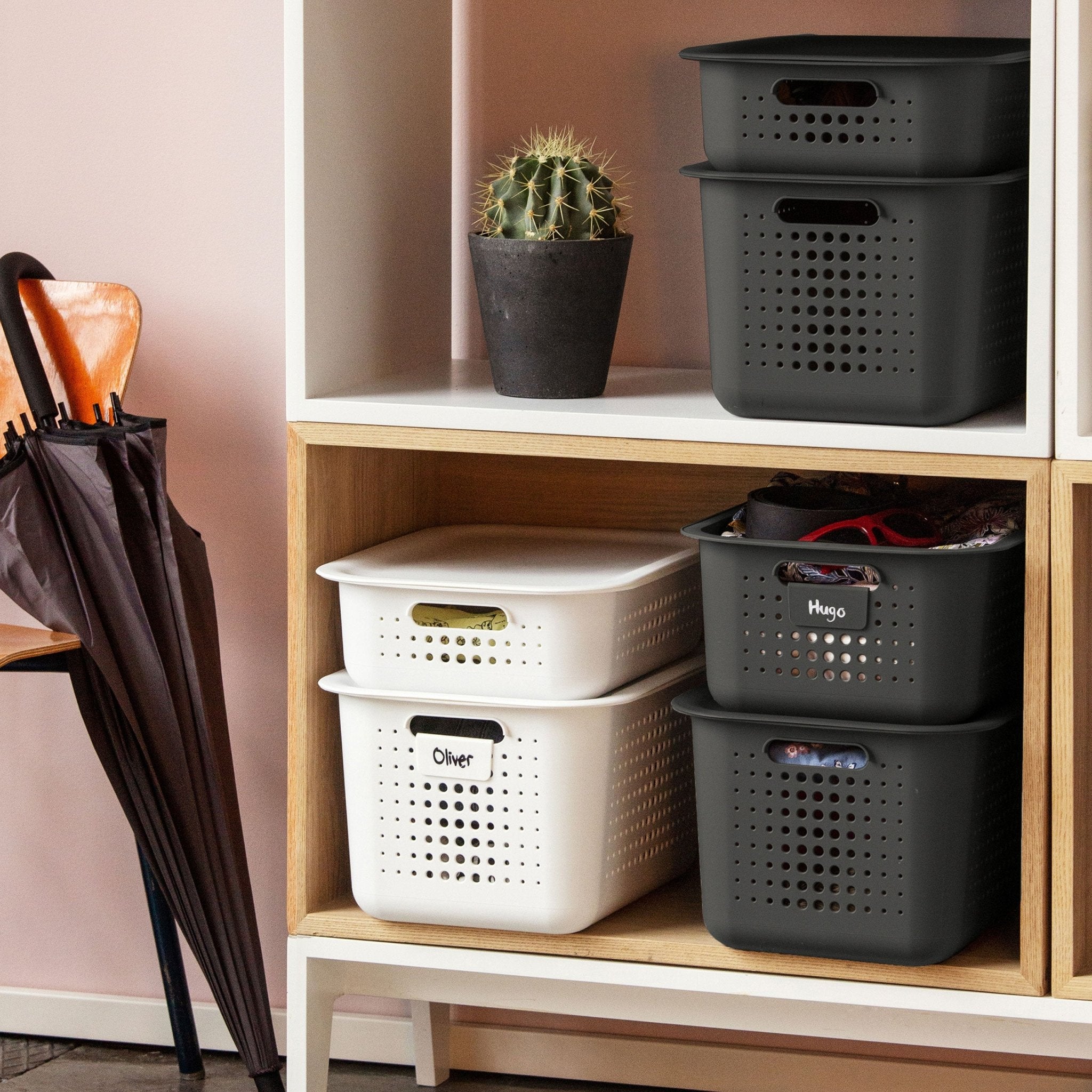 Dark Grey Baskets