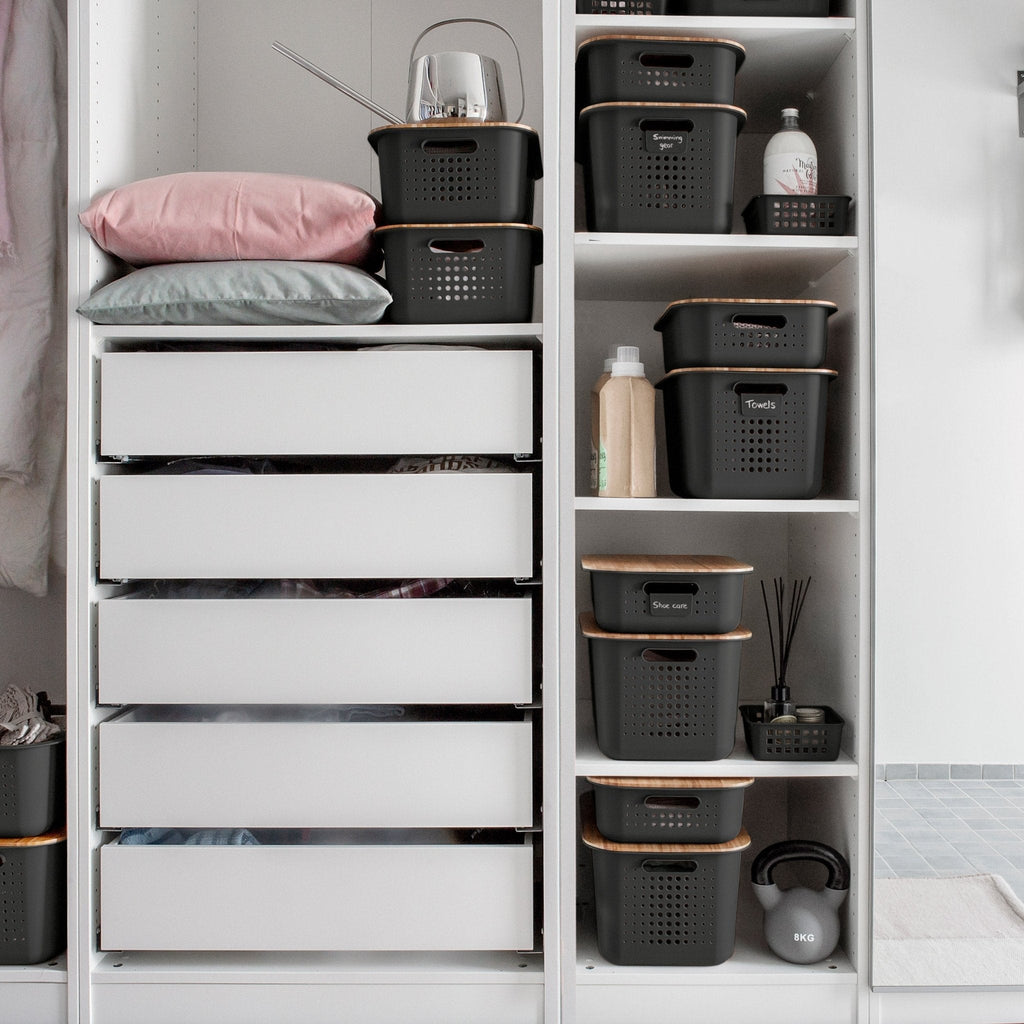 Basket Bamboo Lid