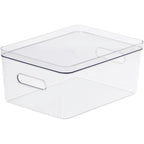 Large Stacking Lidded Storage Boxes